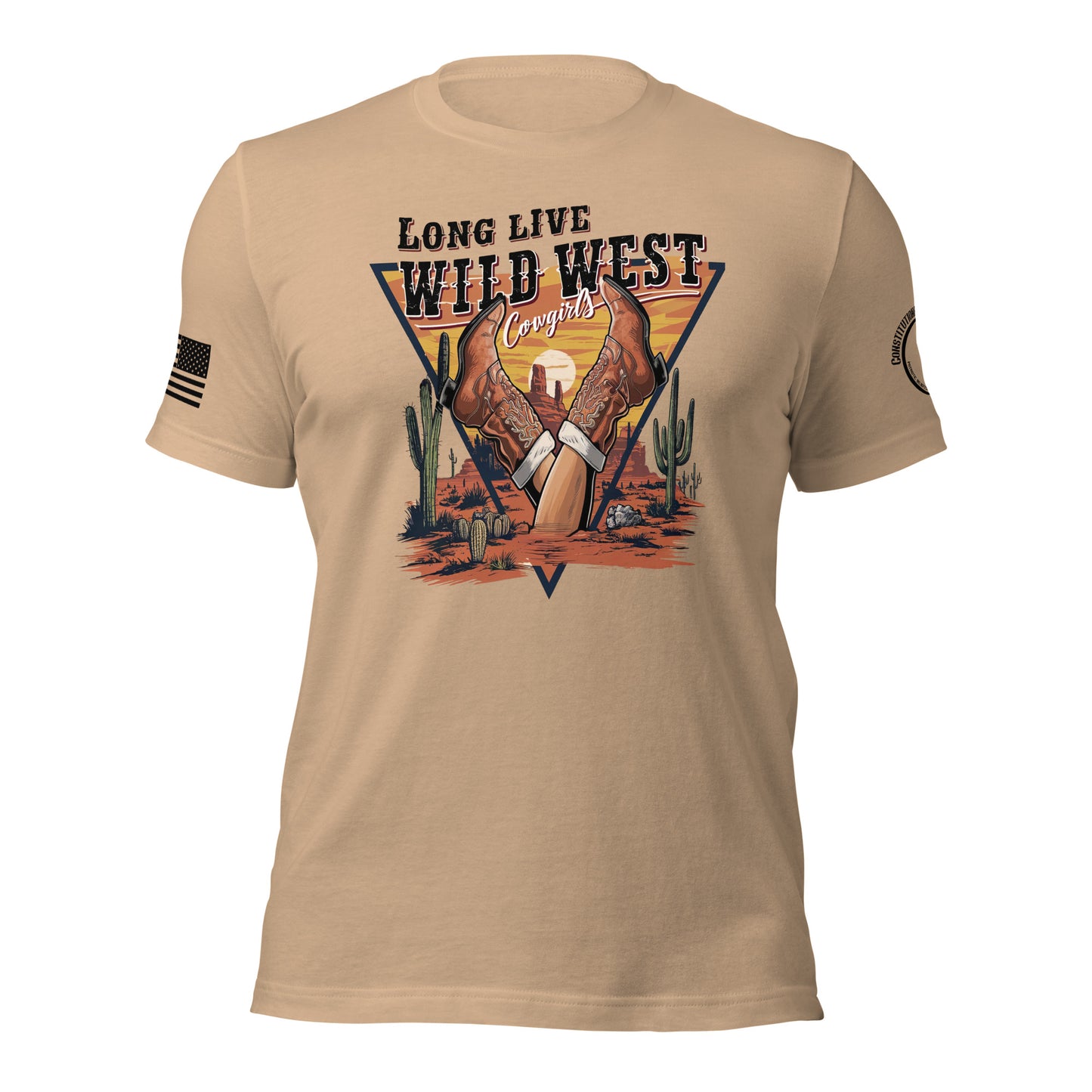 Women t-shirt "Wild West"