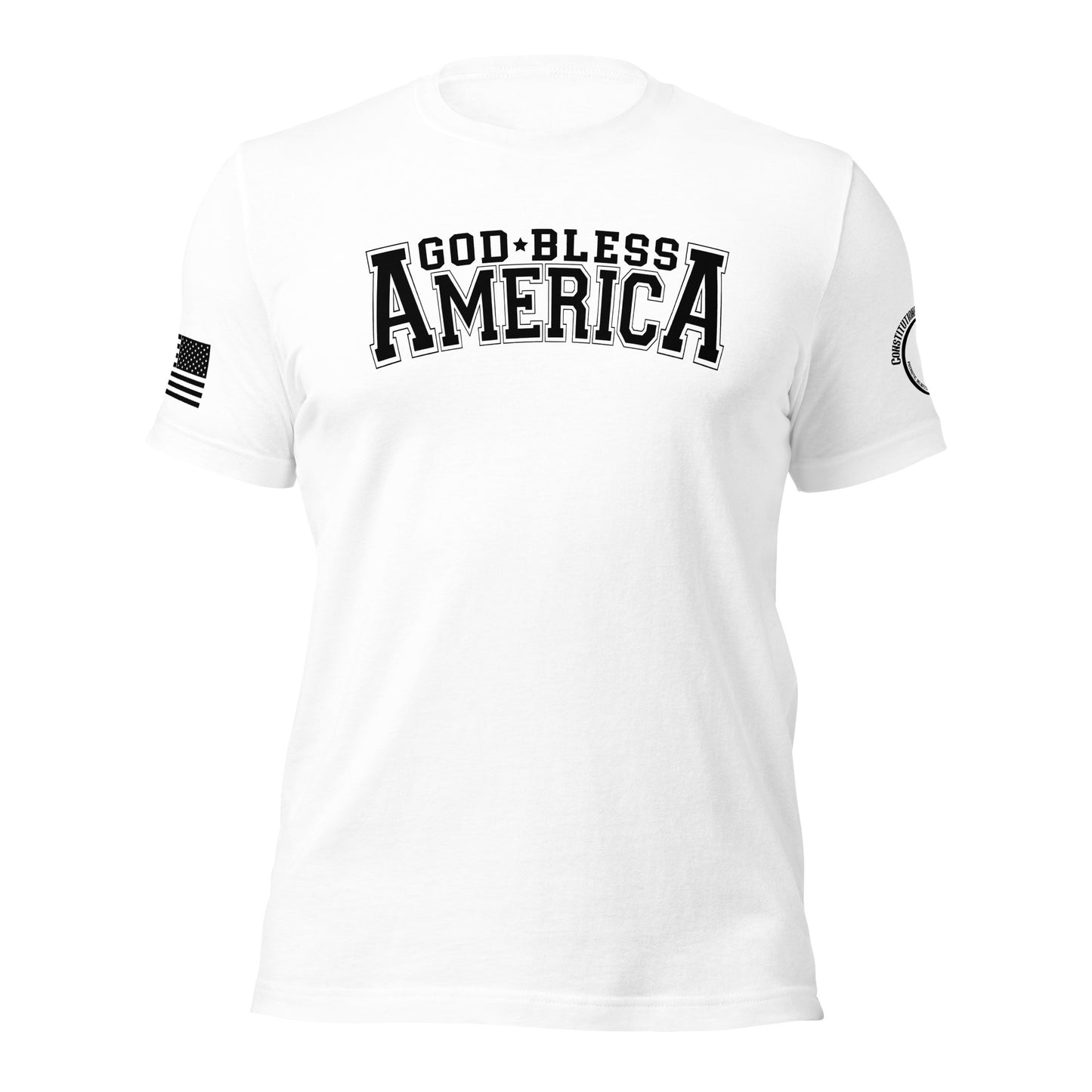 Unisex t-shirt "God Bless America"