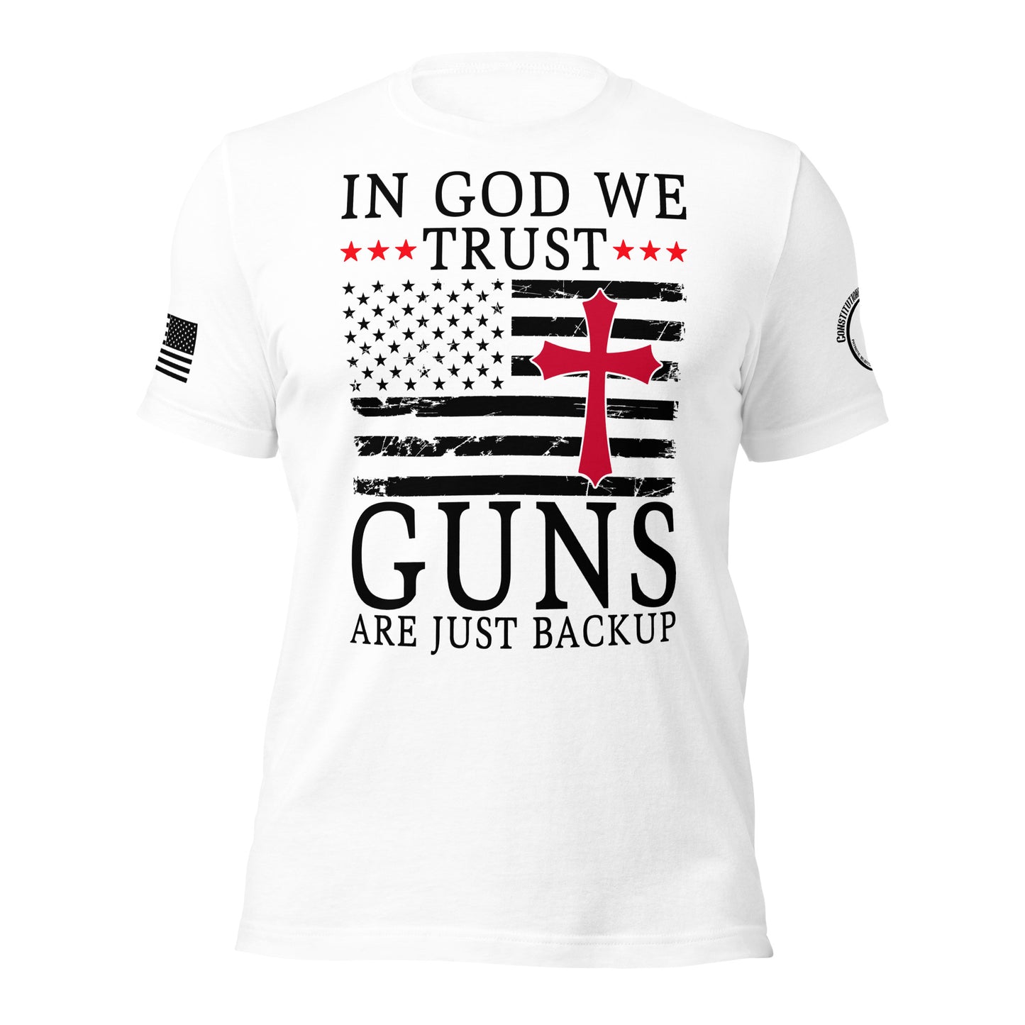 Unisex t-shirt "In God we trust"