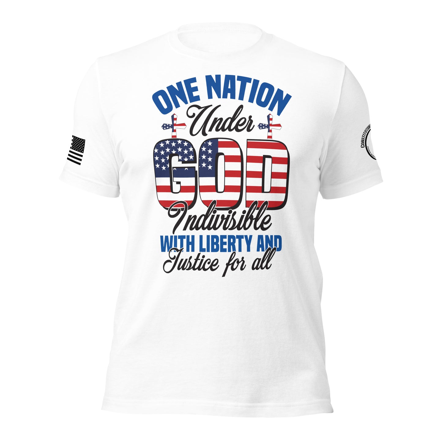 Unisex t-shirt "One Nation under God"