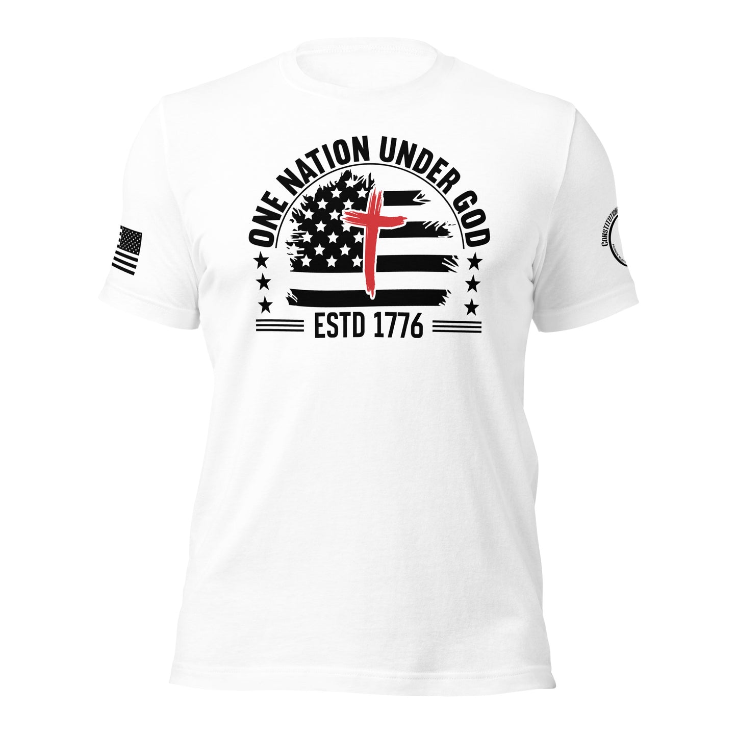 Unisex t-shirt "One nation - ESTD 1776"