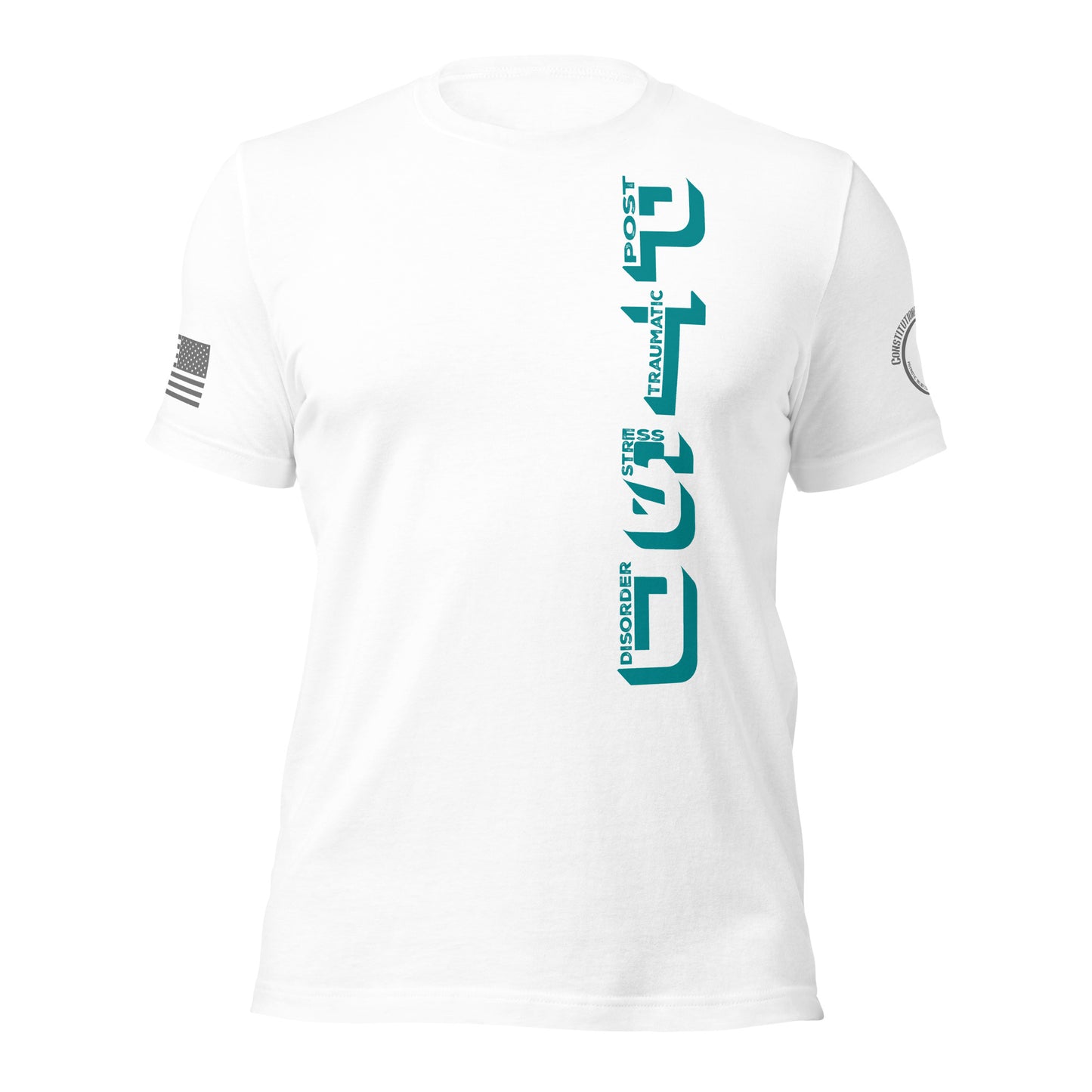 Unisex t-shirt "PTSD - With Strength we rise"