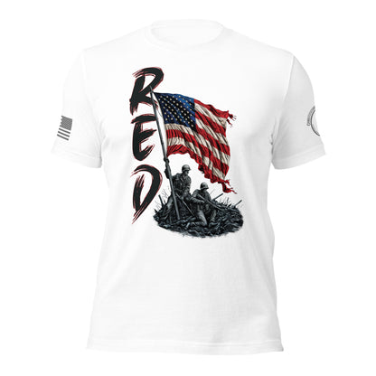 Unisex t-shirt "R.E.D. - War"