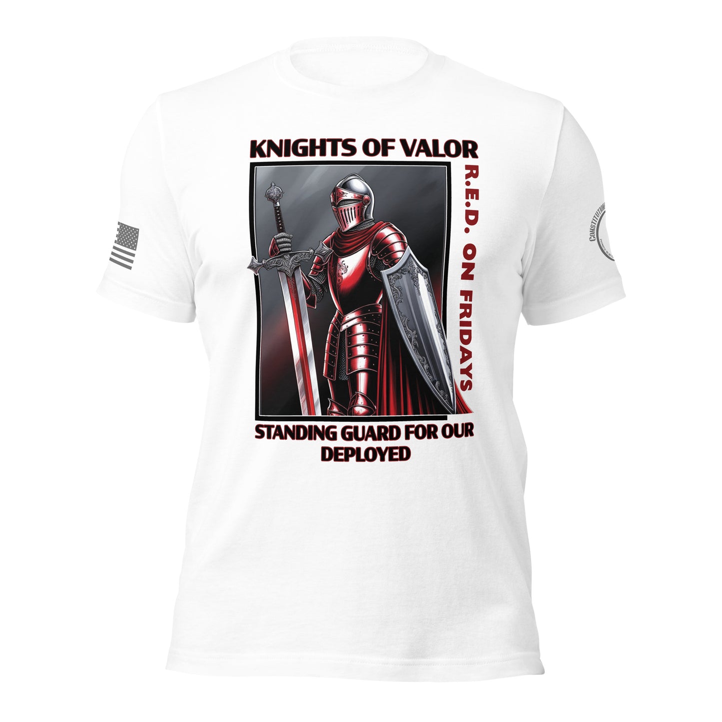 Unisex t-shirt "R.E.D. - Knights of Valor"