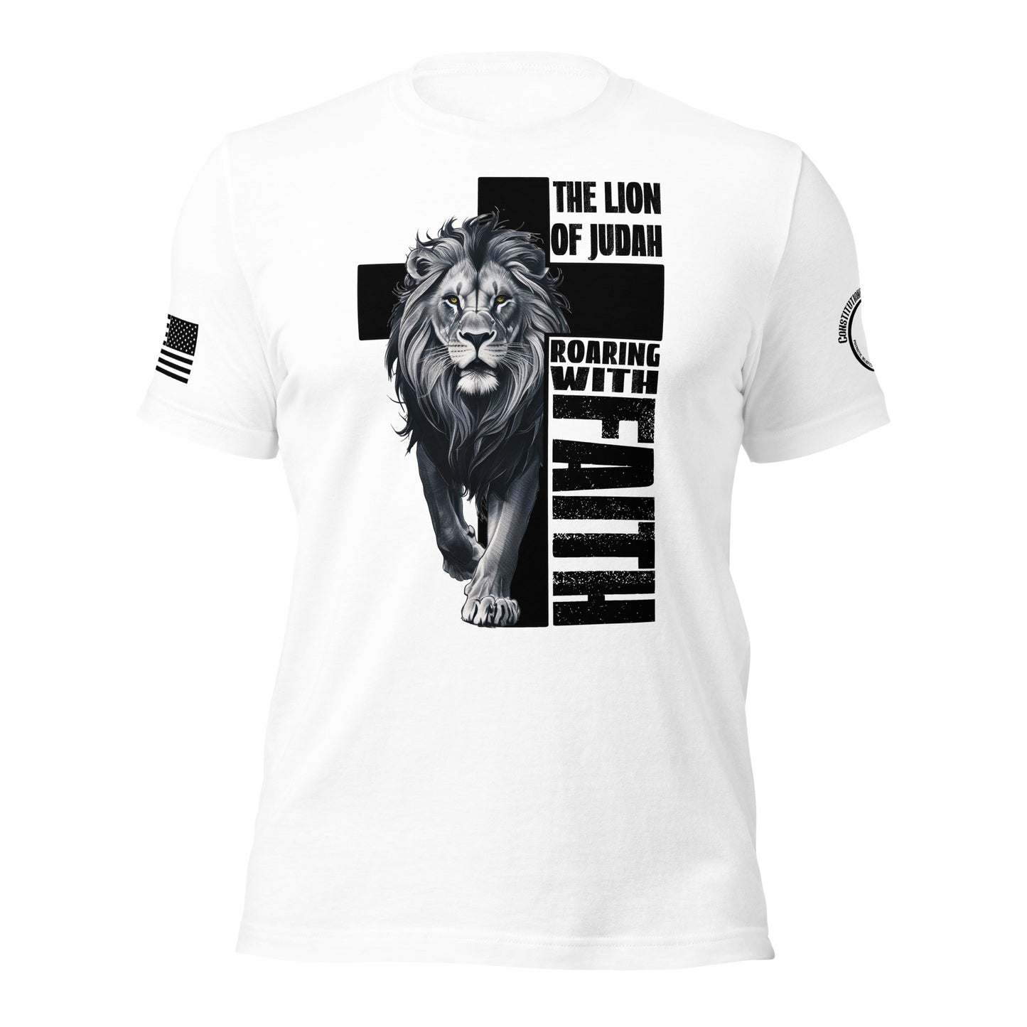 Unisex t-shirt "Roaring with Faith"