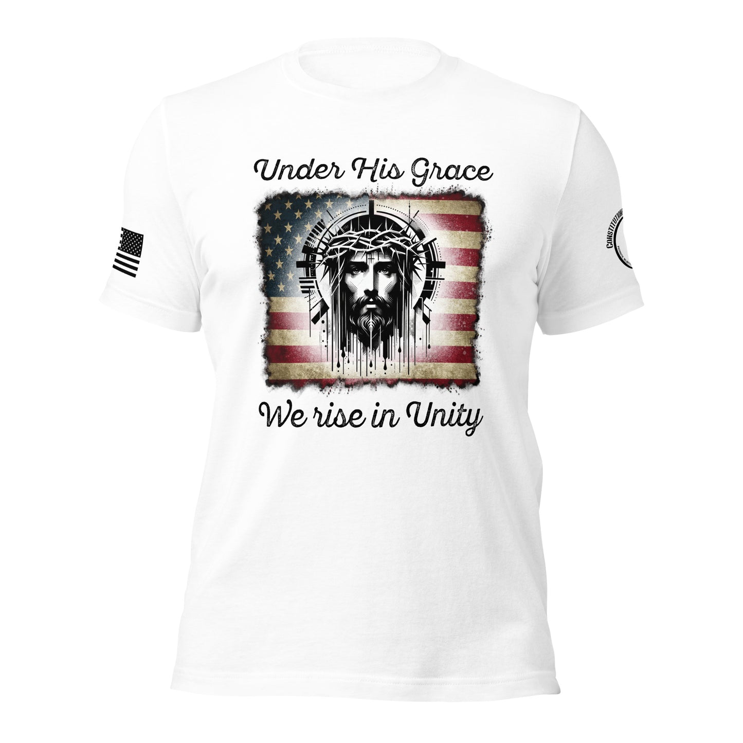 Unisex t-shirt "We rise in unity"