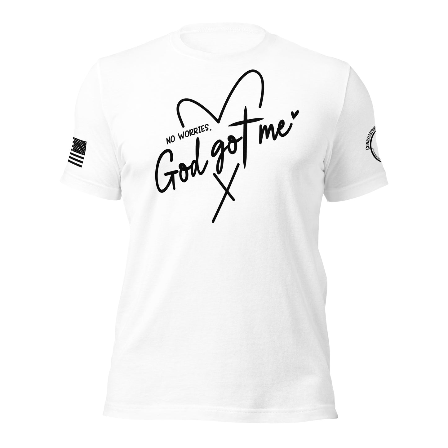 Women t-shirt "God got me"