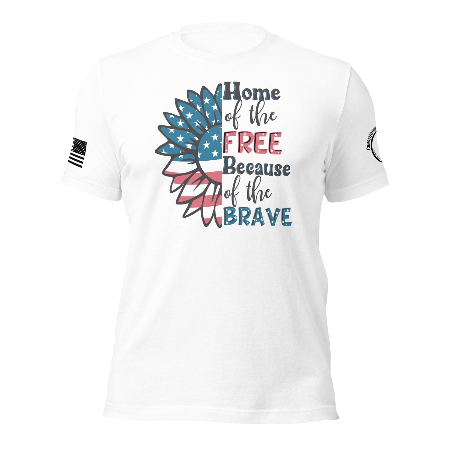 Women t-shirt "Home of the Free"