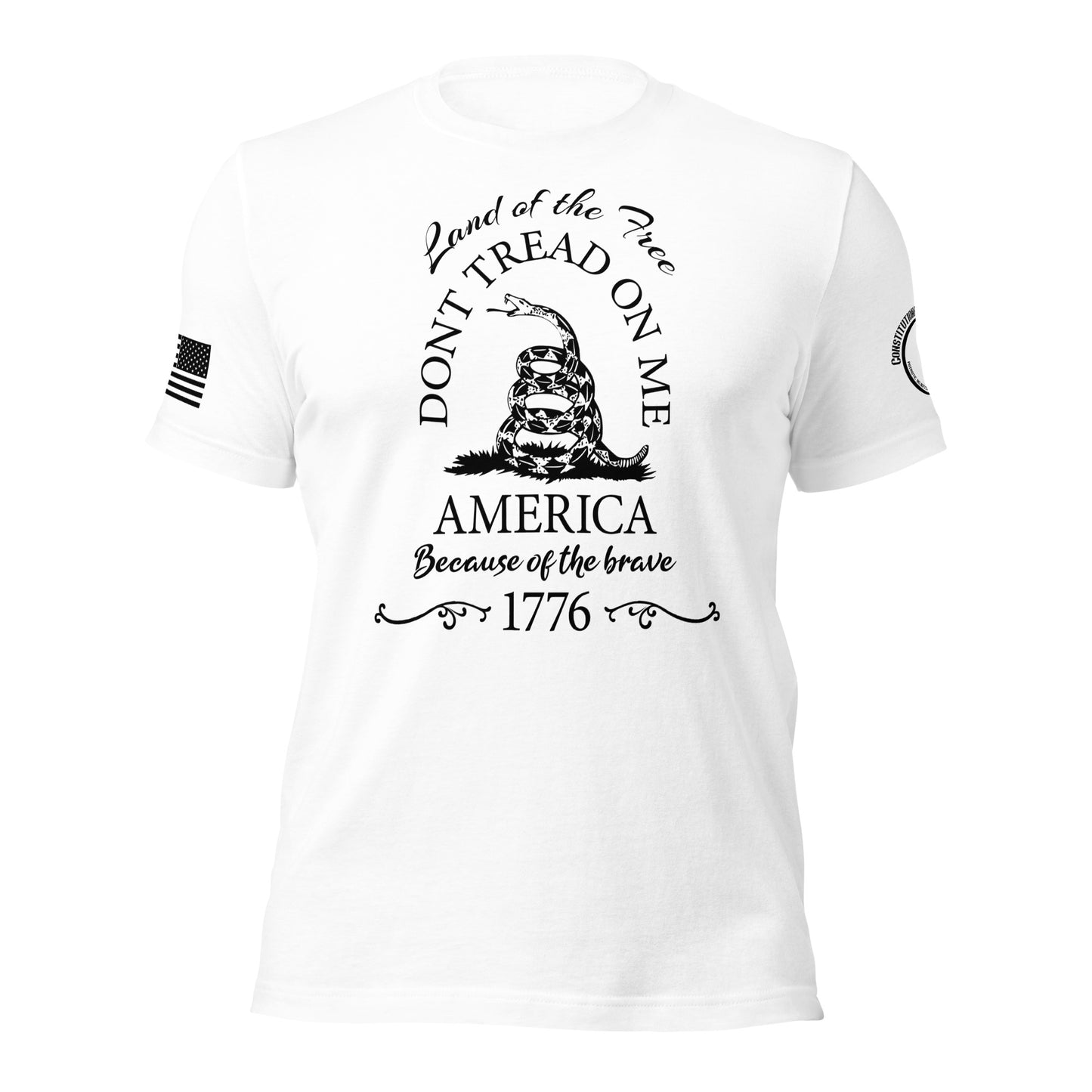 Women t-shirt "Dont tread on me"