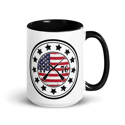 Patriotic Ceramic Mug White "Betsy Ross 1776" M830023