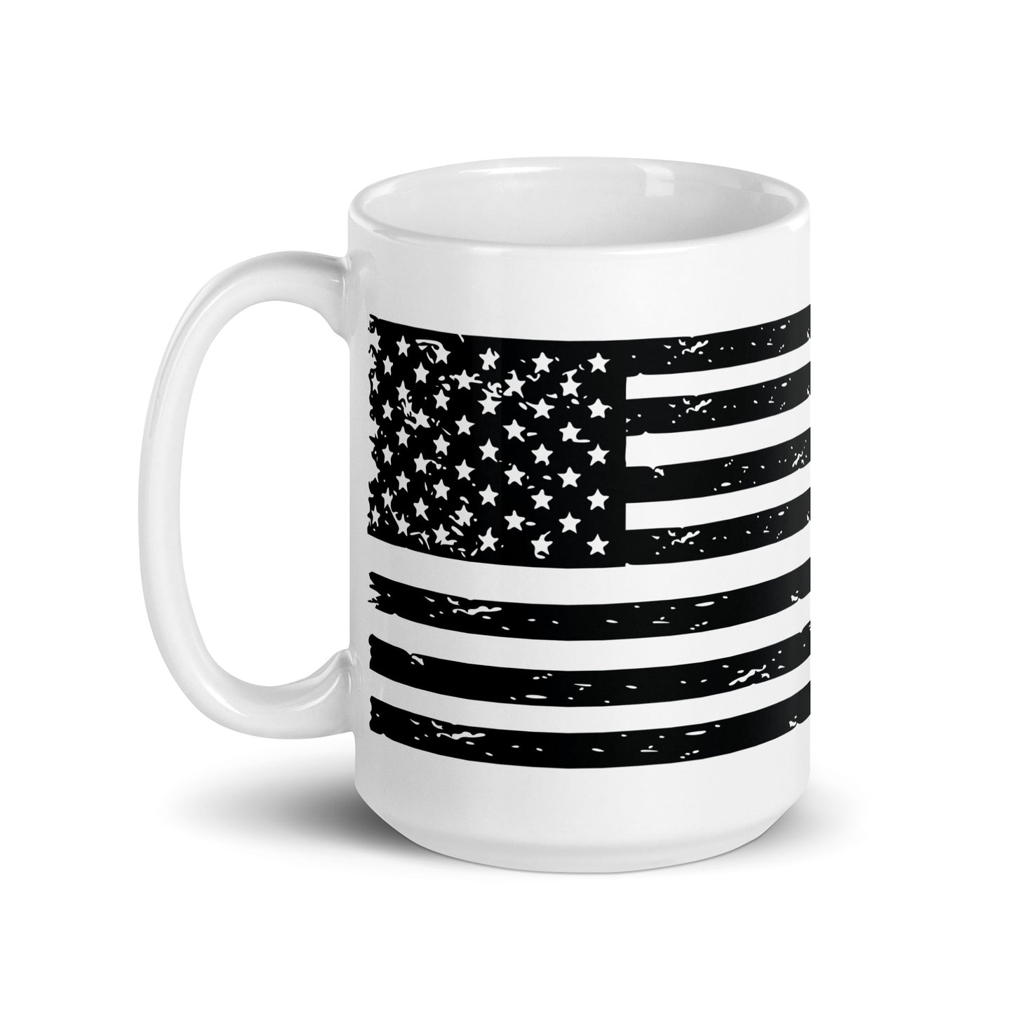 Patriotic Ceramic Mug White "American Patriot" M830009