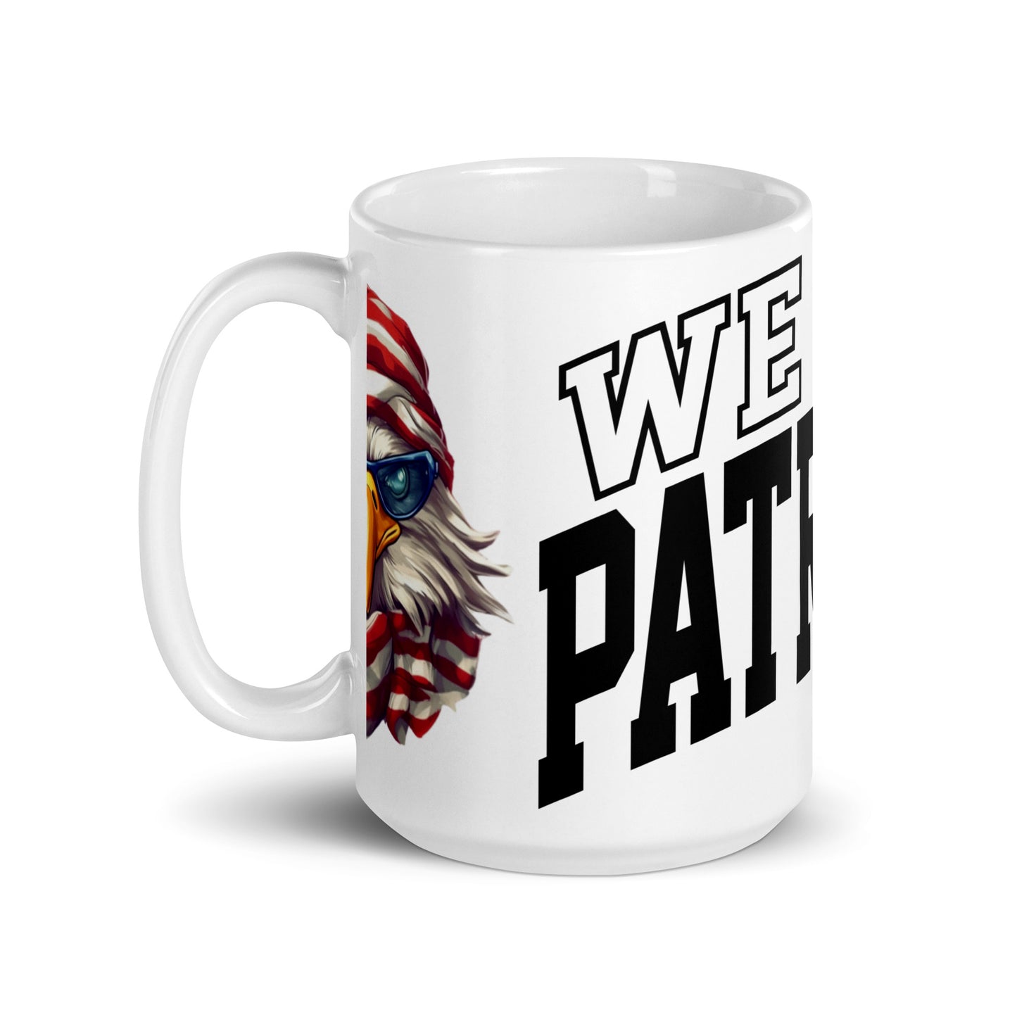 Patriotic Ceramic Mug White "We Are Patriots" M830022