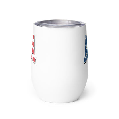 Patriotic Wine Tumbler “America Est. 1776” T830001