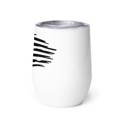 Patriotic Wine Tumbler “Flag Lion” T830009