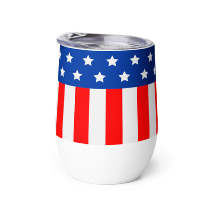 Patriotic Wine Tumbler “Flag” T830003