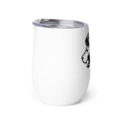 Patriotic Wine Tumbler “Flag Lion” T830009