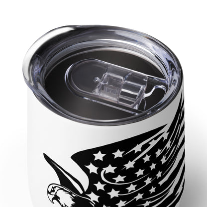 Patriotic Wine Tumbler “Flag Eagle” T830007