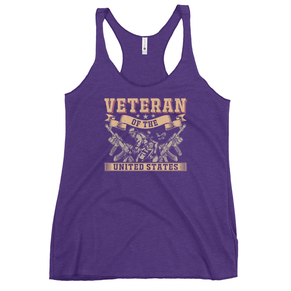 Women Tank Top "Veteran of the United States"