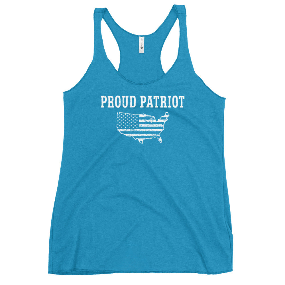 Women Tank Top "Proud Patriot"