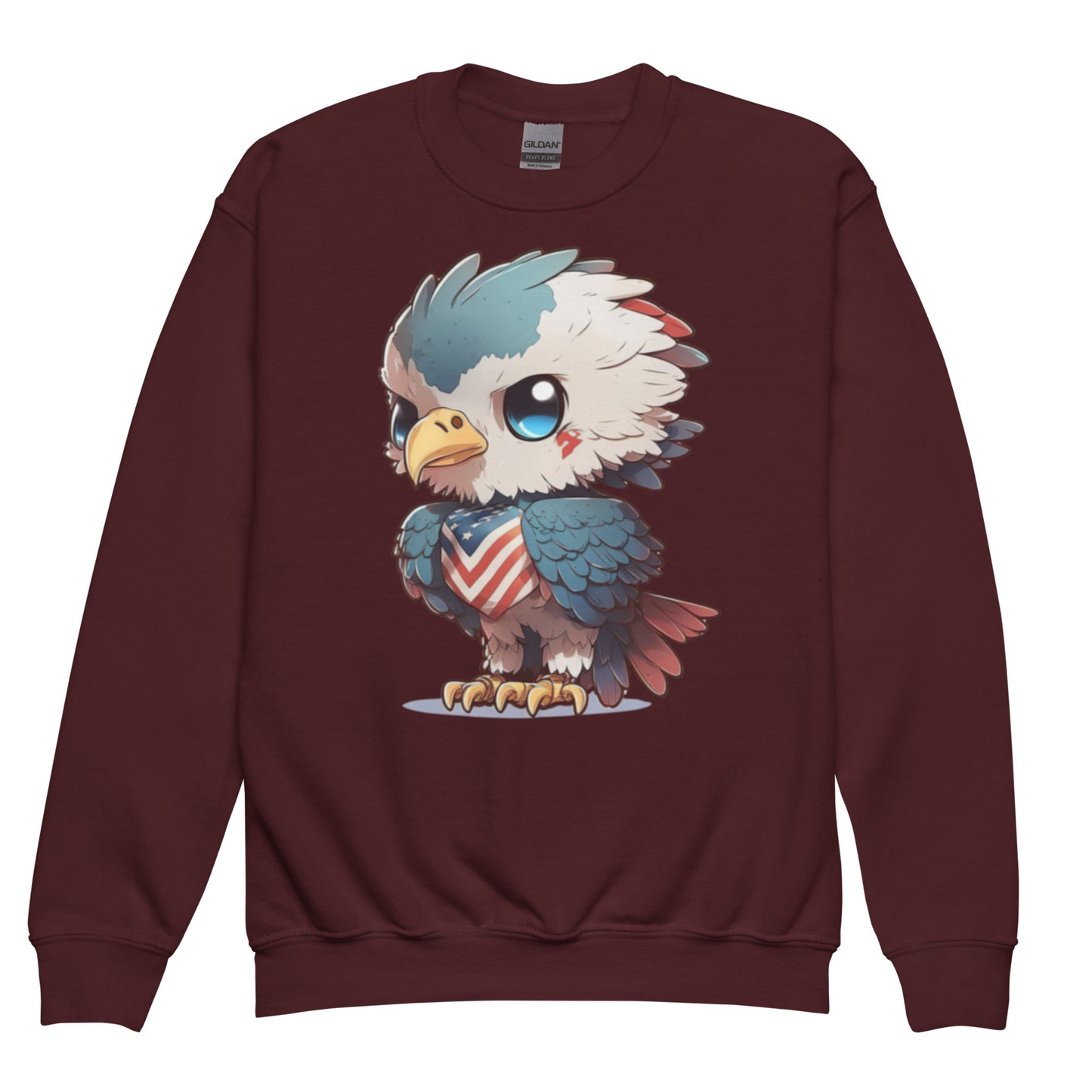 Patriotic Kids Sweatshirt "Young Eagle" H300028