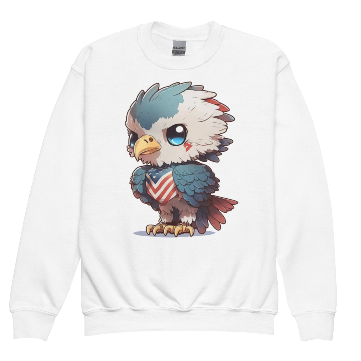 Patriotic Kids Sweatshirt "Young Eagle" H300028