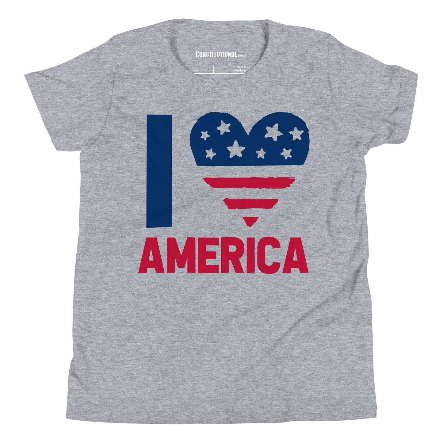 Patriotic T-Shirt for Kids "I Love America" TS320013