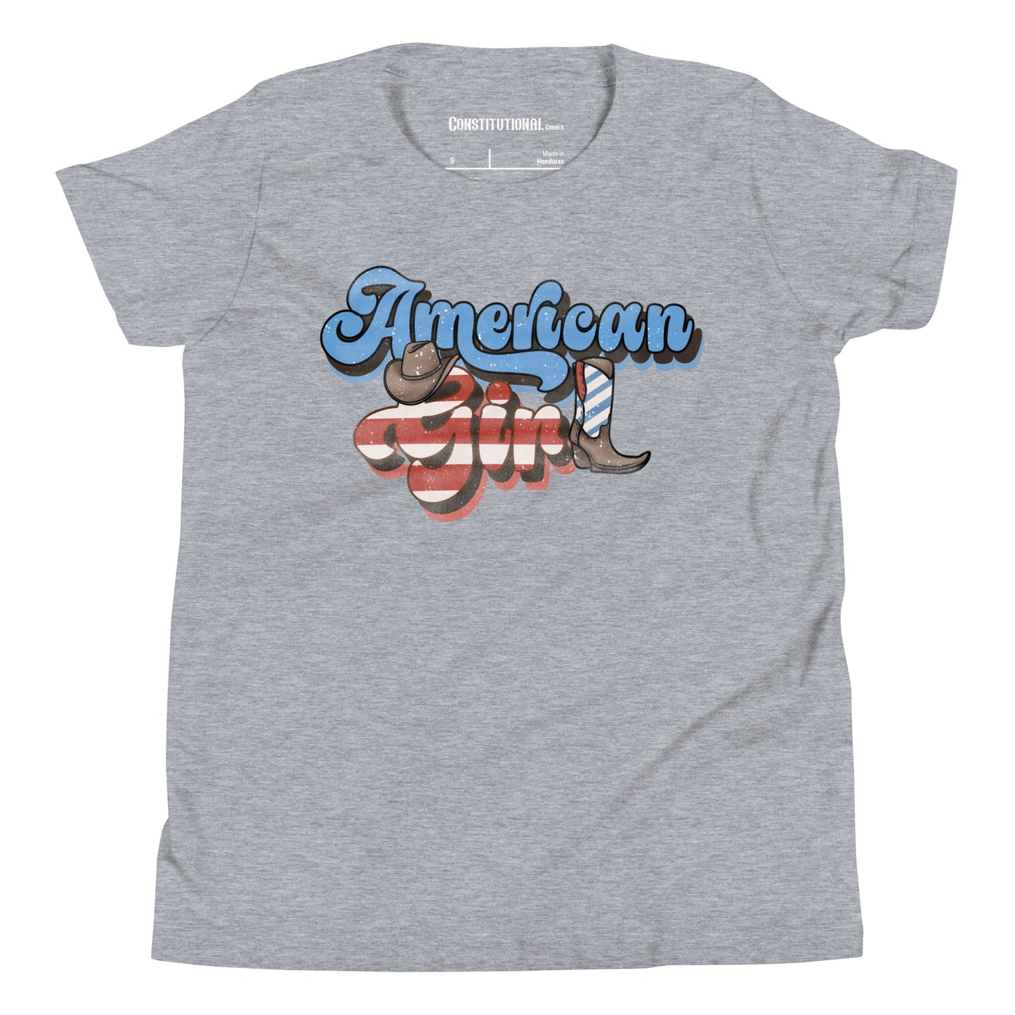 Patriotic T-Shirt for Kids "American Girl" TS320020