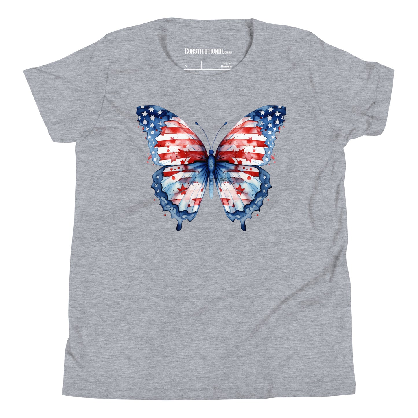 Patriotic T-Shirt for Kids "American Butterfly" TS320021