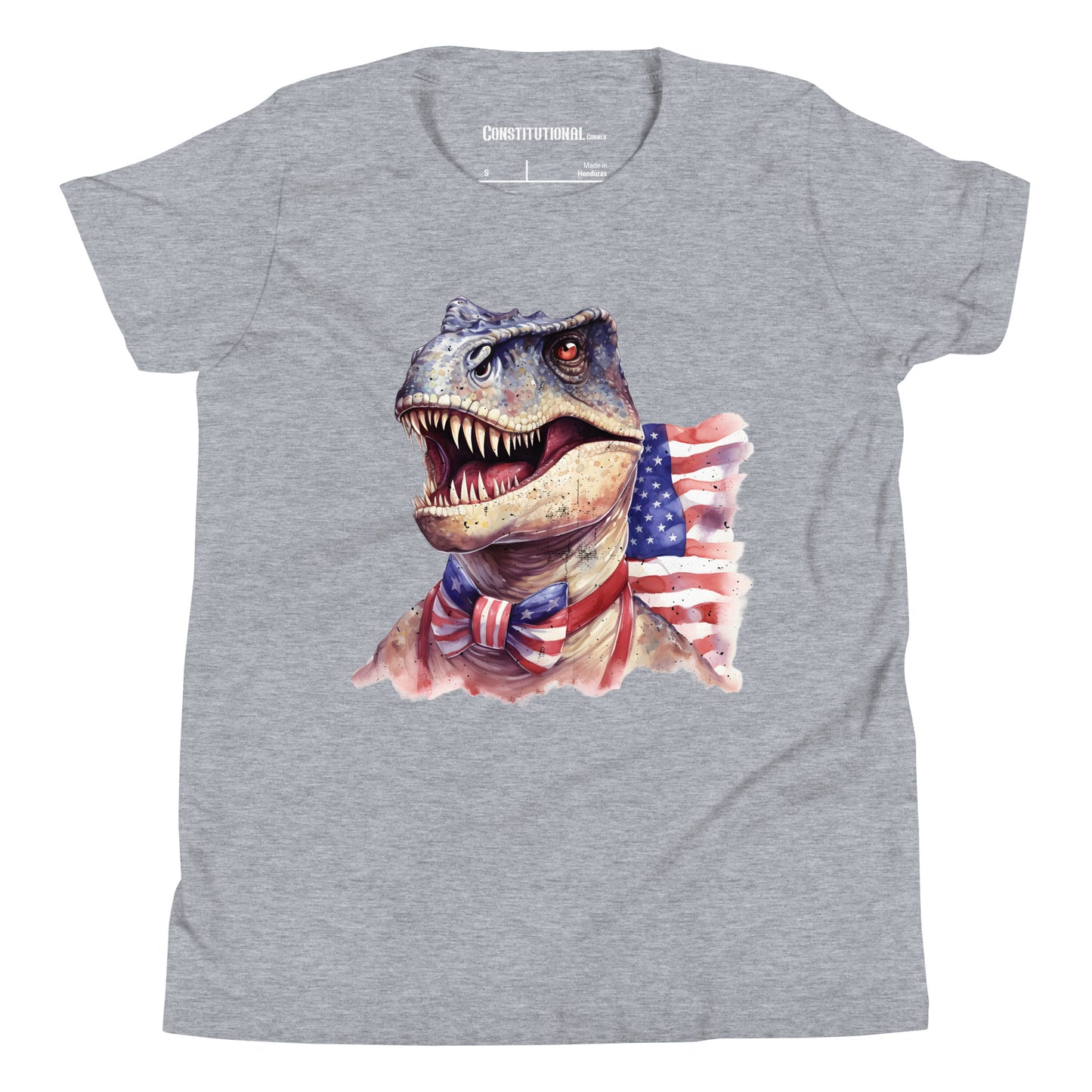 Patriotic T-Shirt for Kids "American T-Rex" TS320026