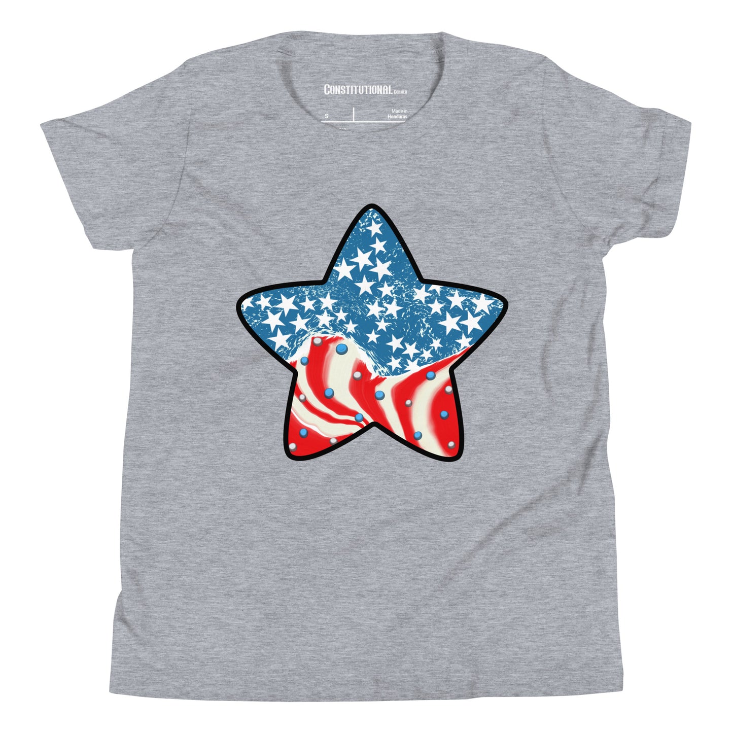 Patriotic T-Shirt for Kids "American Star" TS320030