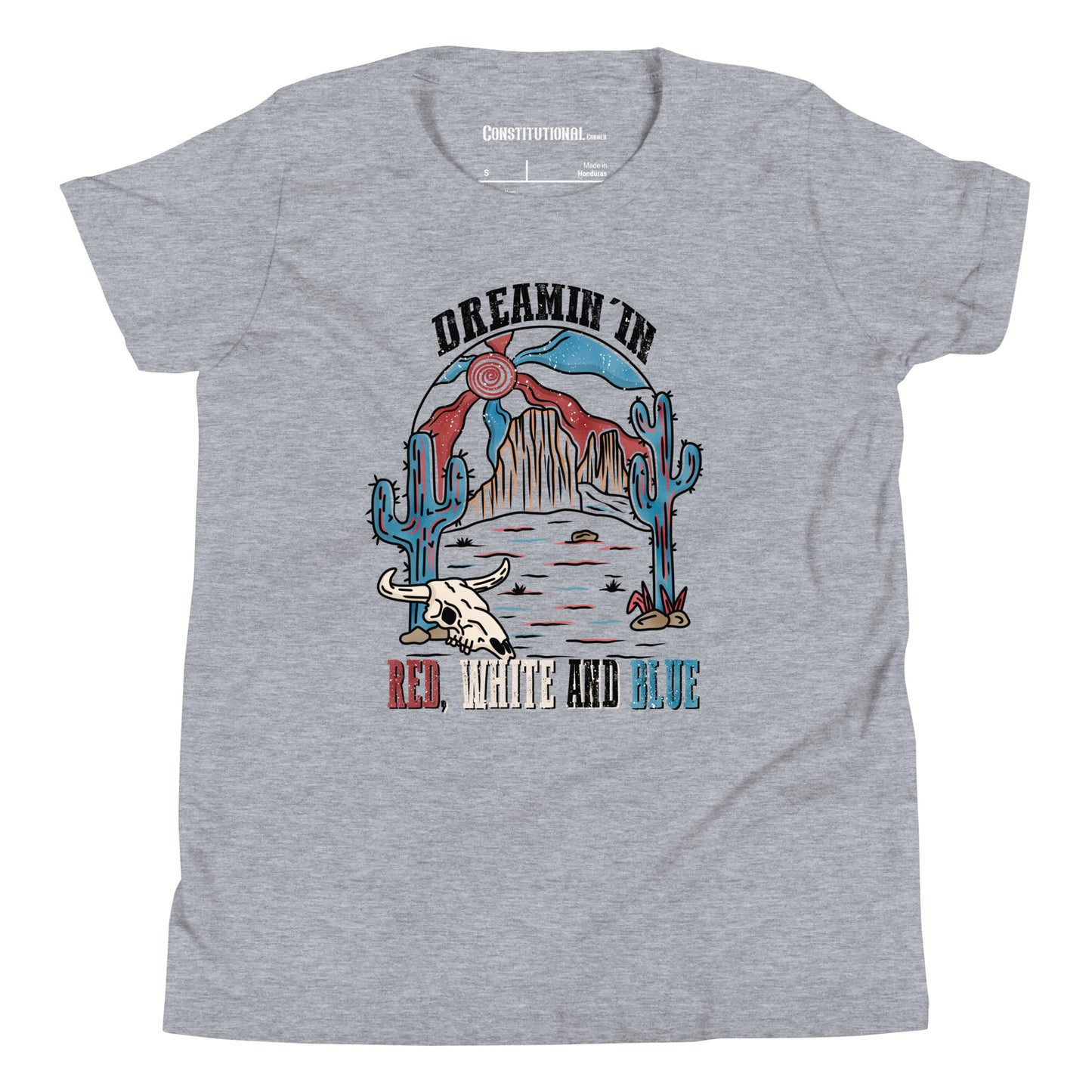 Patriotic T-Shirt for Kids "Dreamin 'in Red White & Blue" TS320031