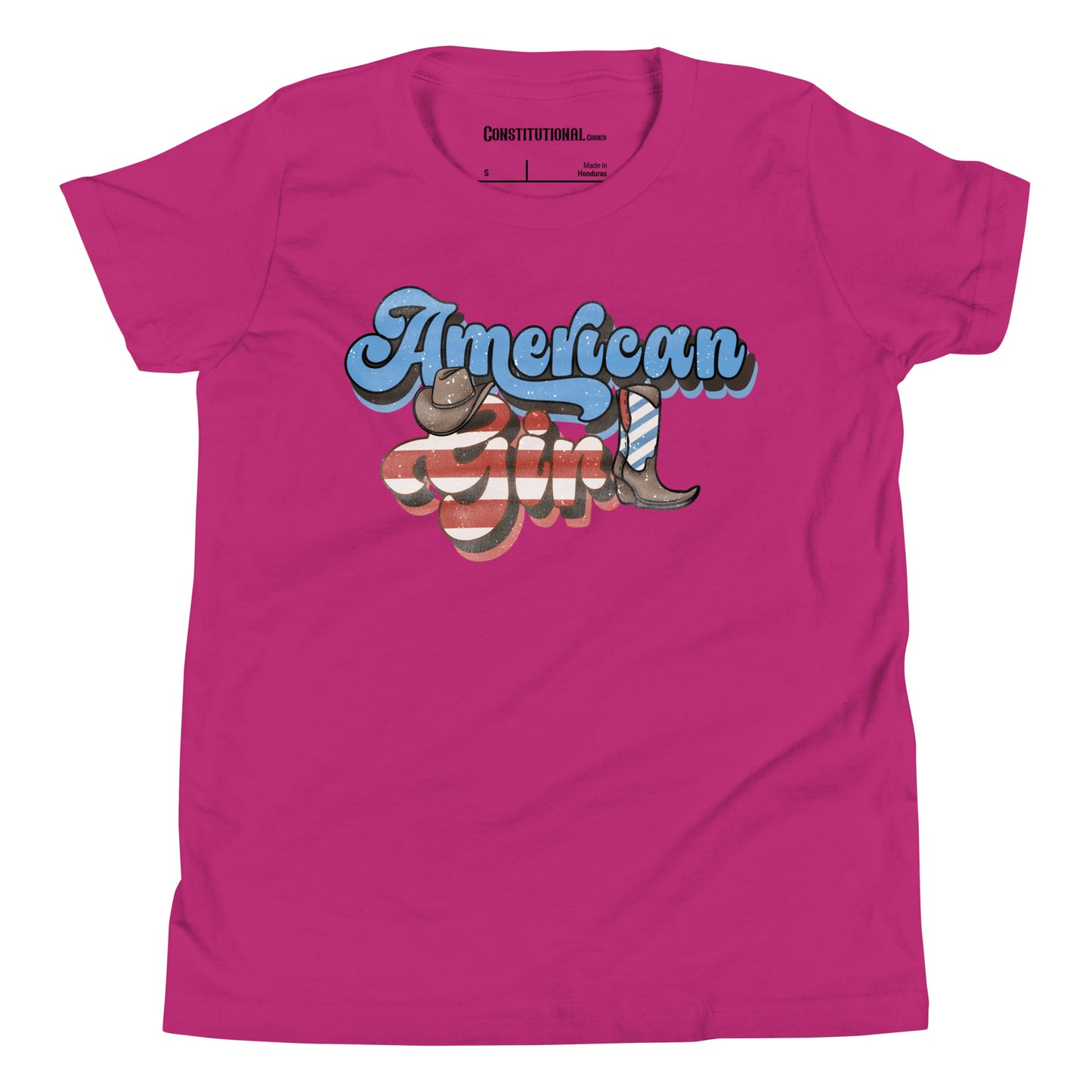 Patriotic T-Shirt for Kids "American Girl" TS320020