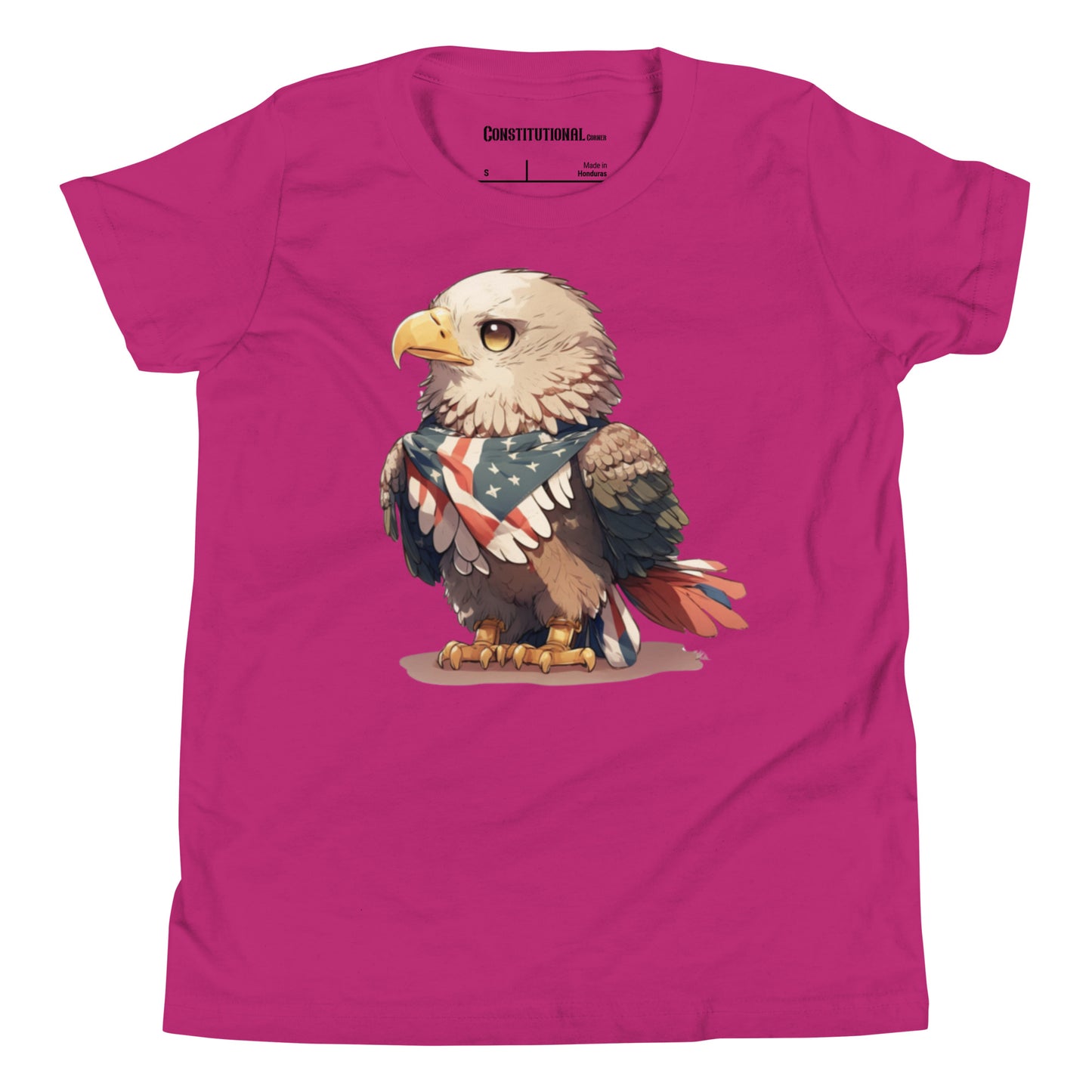 Patriotic T-Shirt for Kids "Proud American Eagle" TS320023