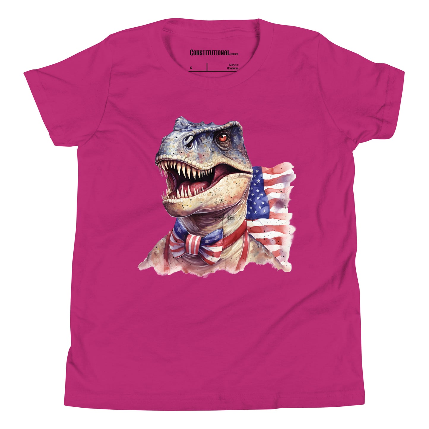 Patriotic T-Shirt for Kids "American T-Rex" TS320026