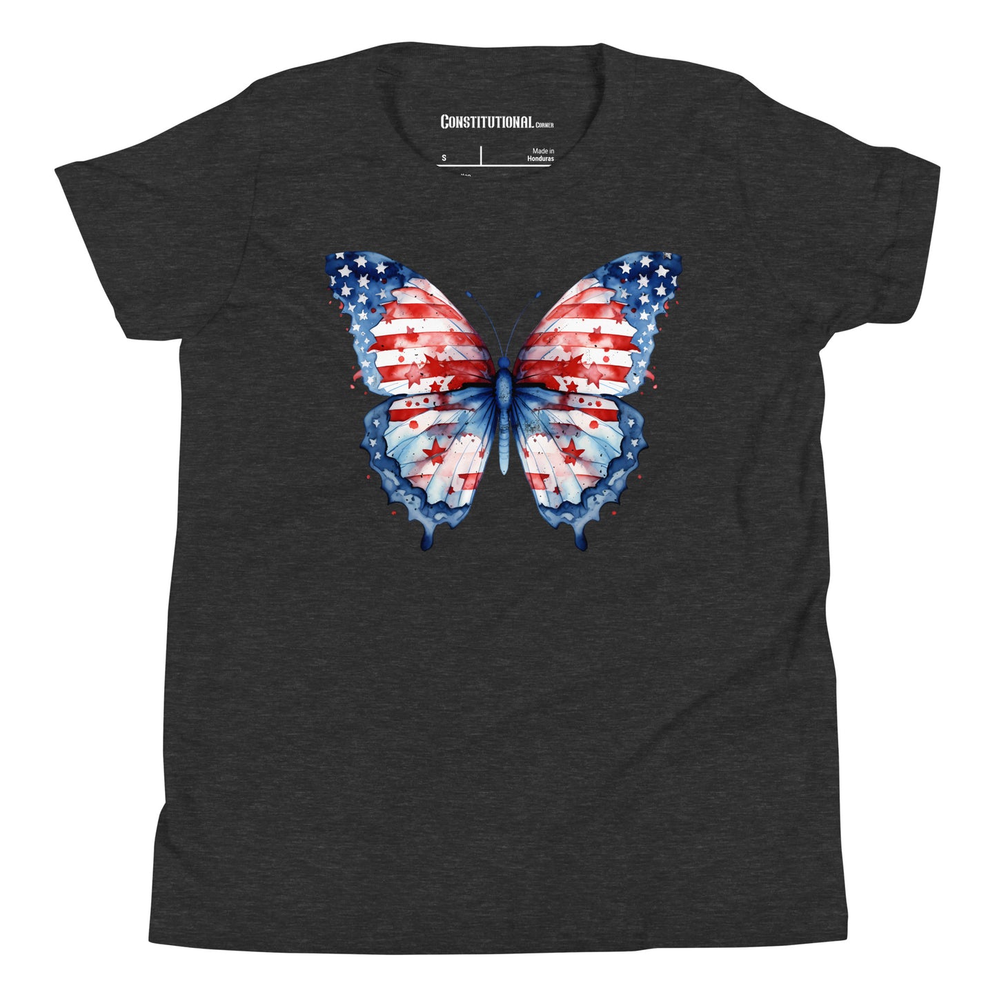 Patriotic T-Shirt for Kids "American Butterfly" TS320021