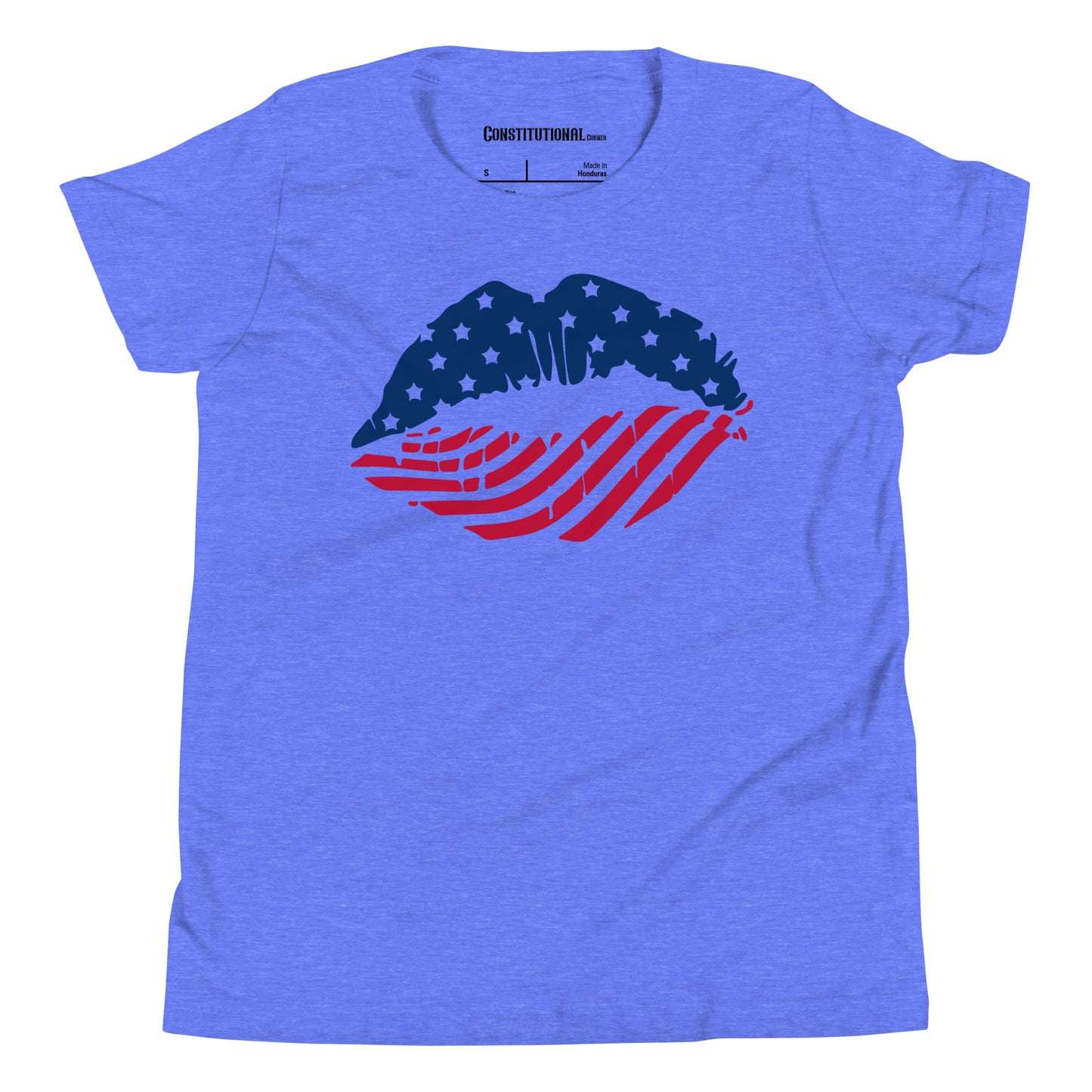 Patriotic T-Shirt for Kids "American Kiss" TS320001