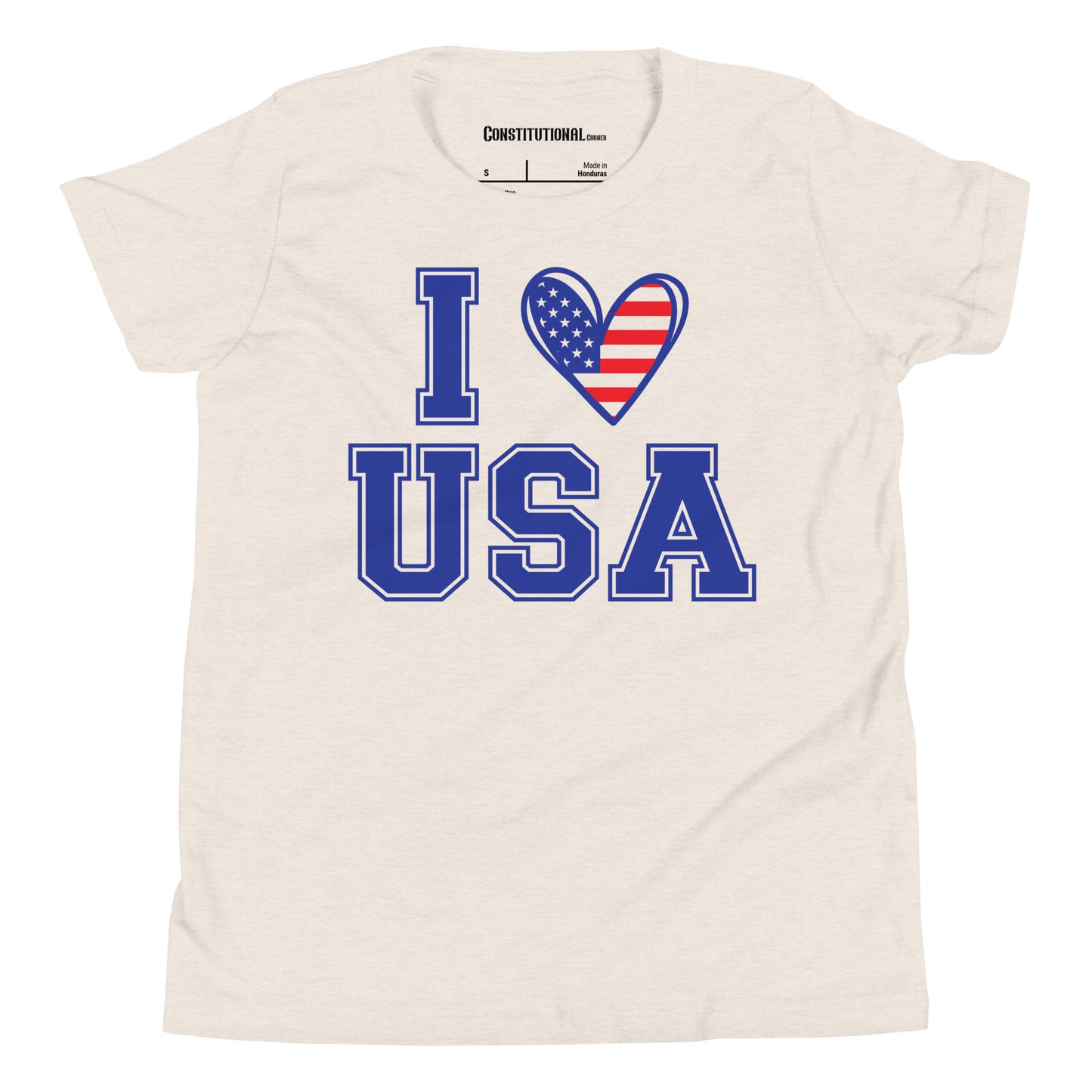 Patriotic T-Shirt for Kids "I Love America" TS320024