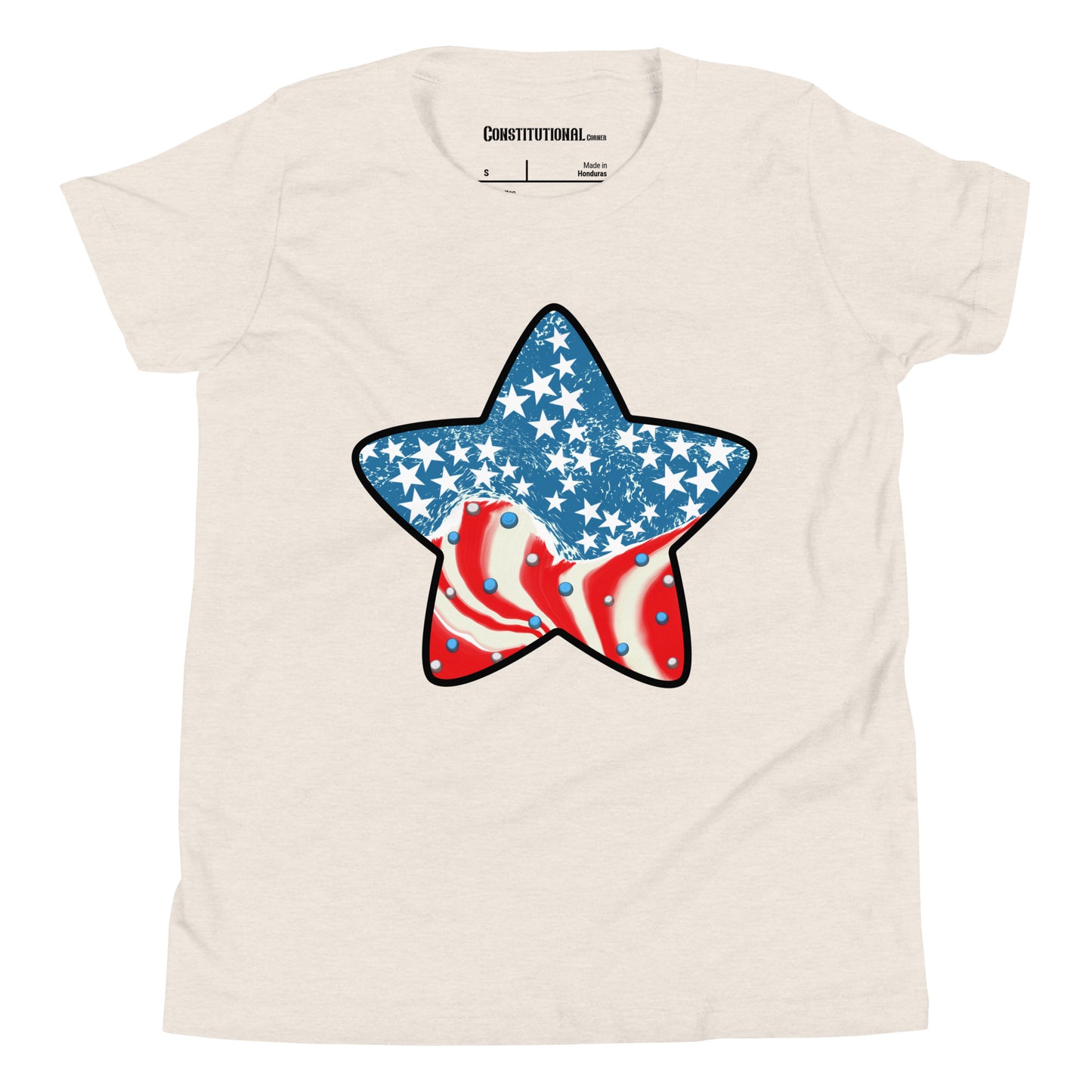 Patriotic T-Shirt for Kids "American Star" TS320030