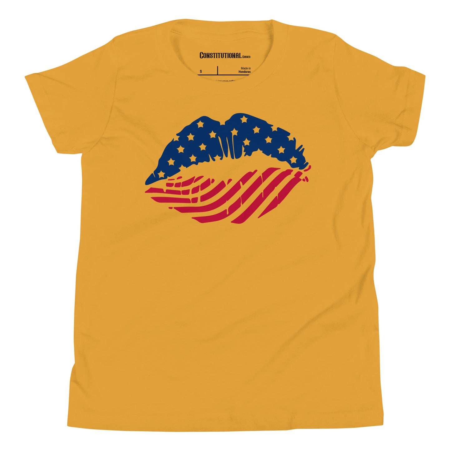 Patriotic T-Shirt for Kids "American Kiss" TS320001