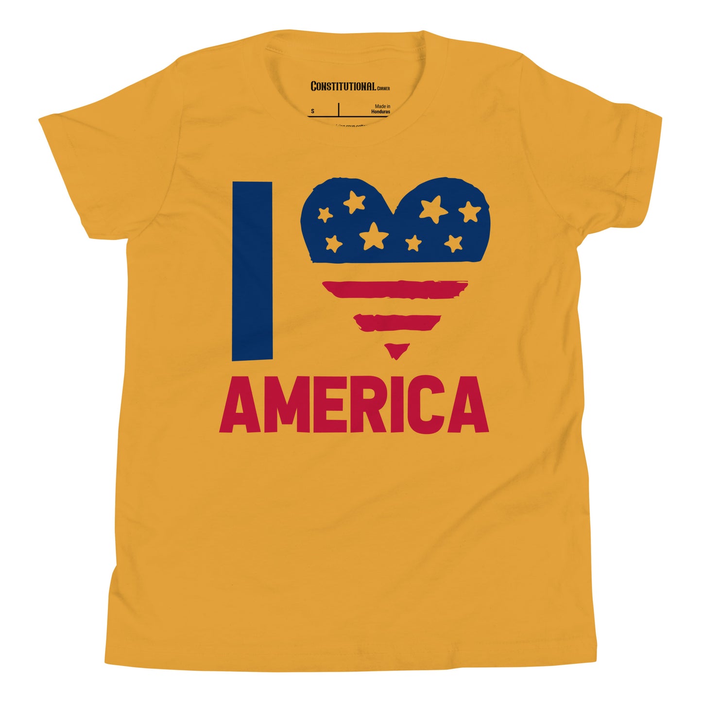 Patriotic T-Shirt for Kids "I Love America" TS320013