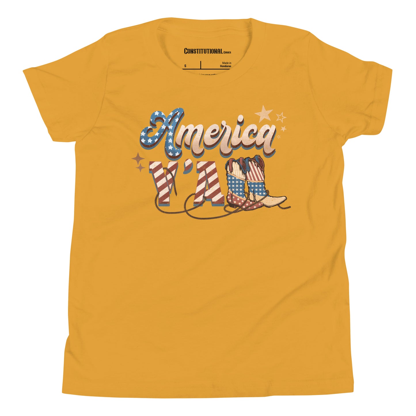 Patriotic T-Shirt for Kids "America Y'all" TS320014