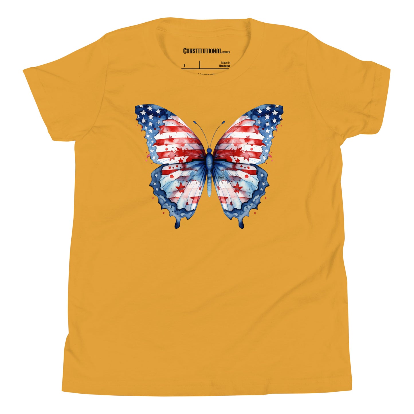 Patriotic T-Shirt for Kids "American Butterfly" TS320021