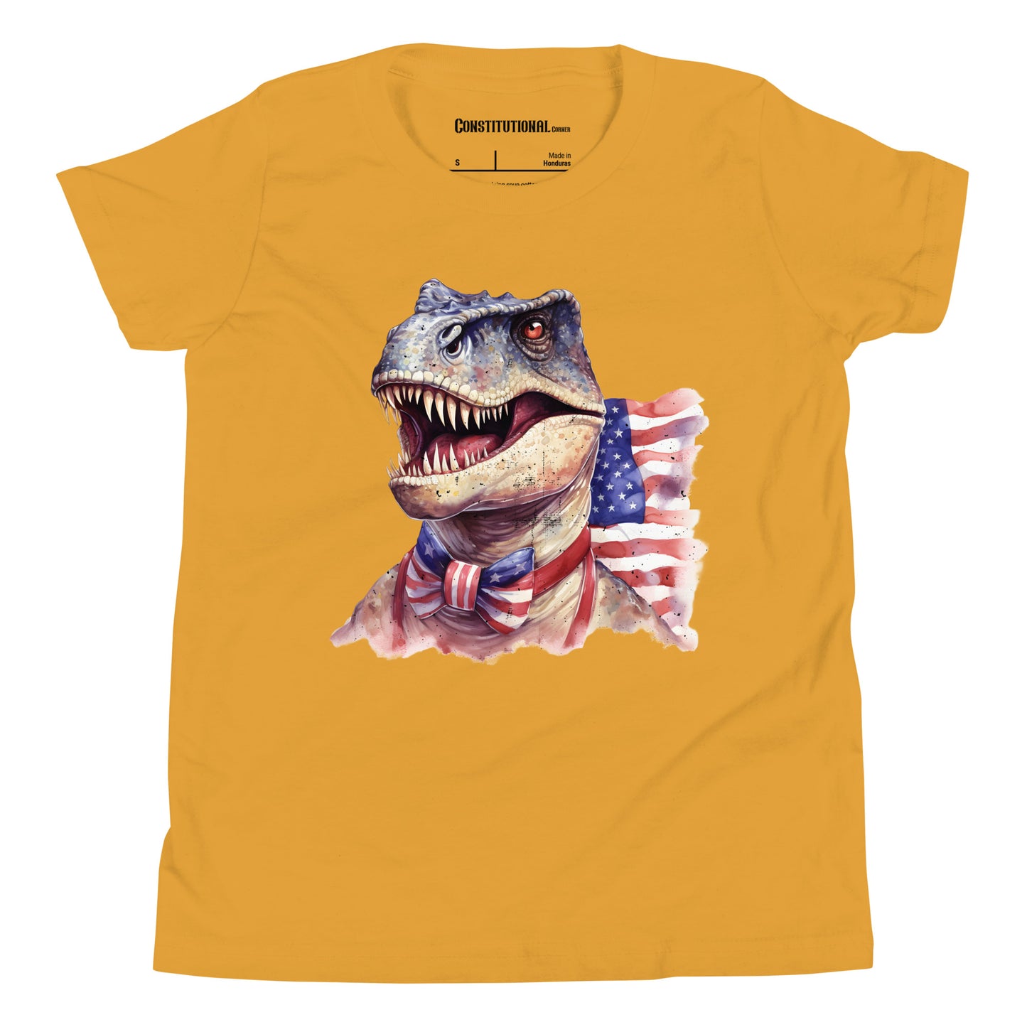 Patriotic T-Shirt for Kids "American T-Rex" TS320026