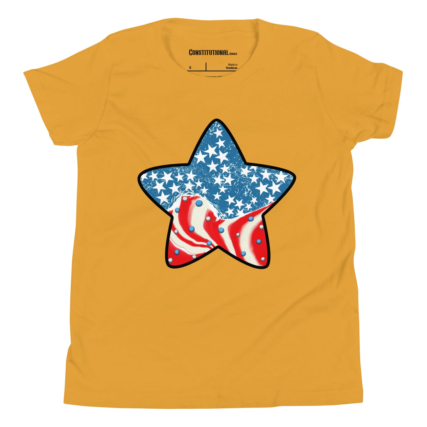 Patriotic T-Shirt for Kids "American Star" TS320030