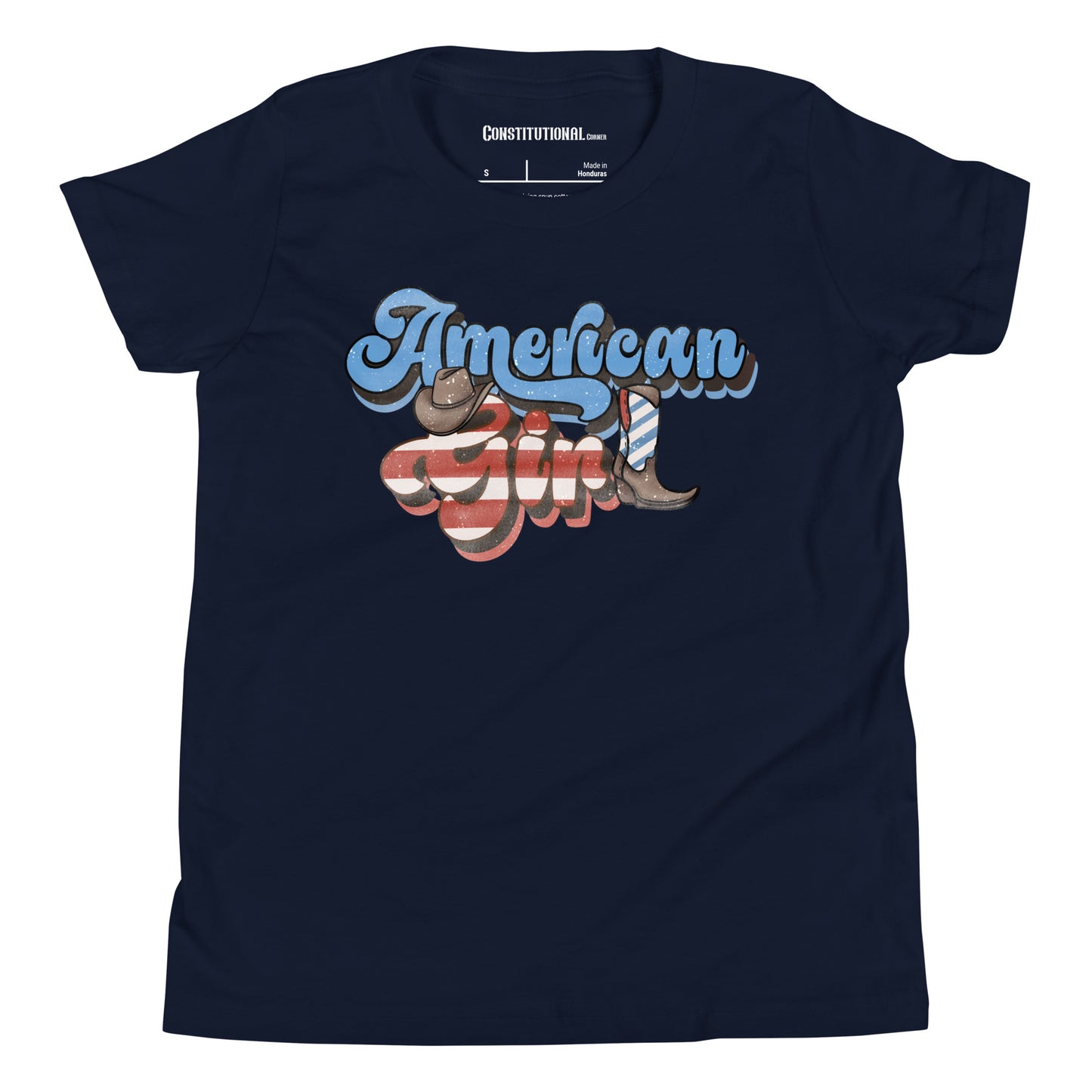 Patriotic T-Shirt for Kids "American Girl" TS320020