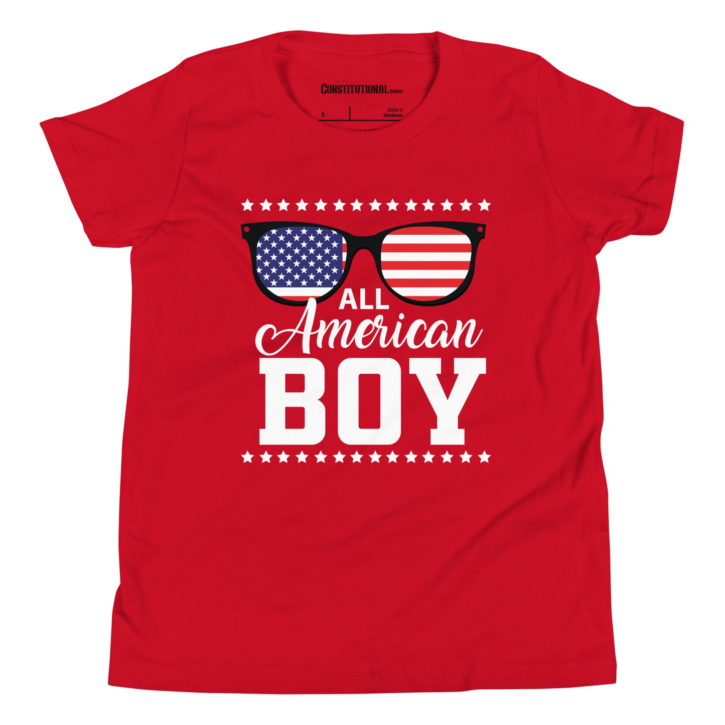 Patriotic T-Shirt for Kids "All American Boy" TS320004