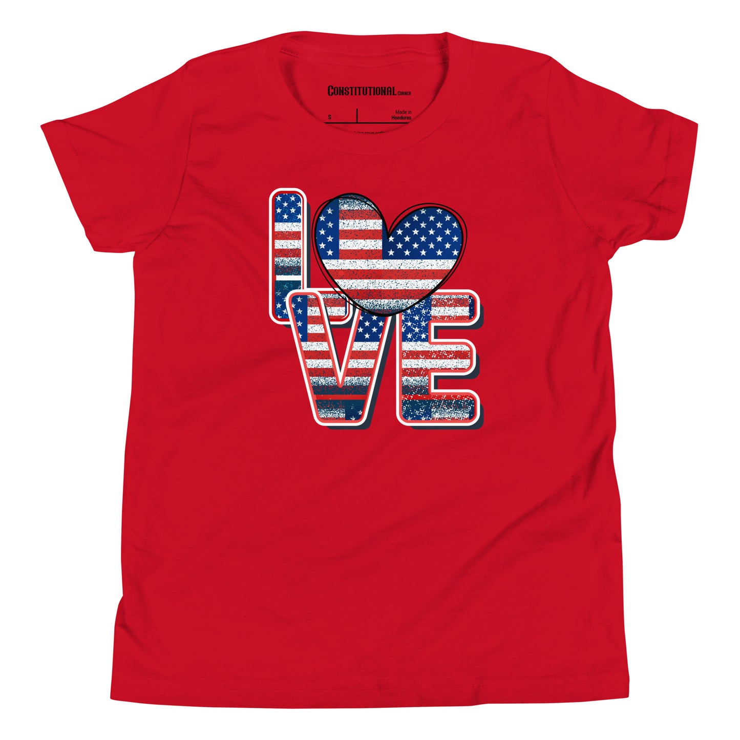 Patriotic T-Shirt for Kids "Love America" TS320022