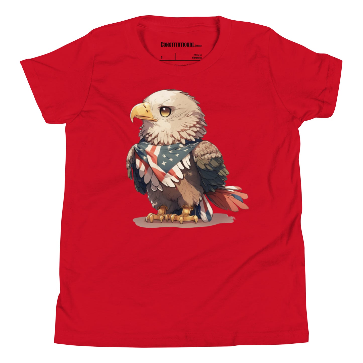 Patriotic T-Shirt for Kids "Proud American Eagle" TS320023