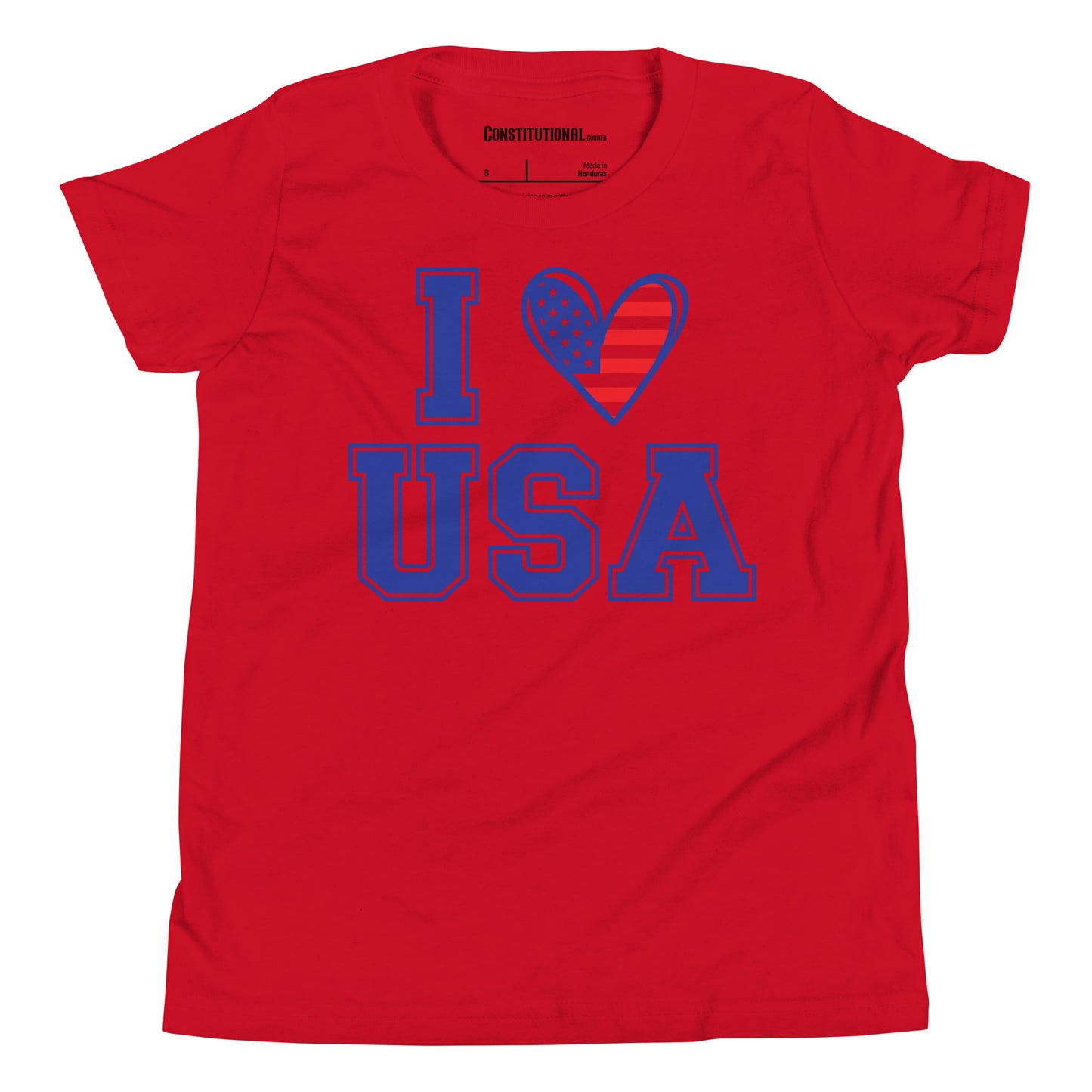 Patriotic T-Shirt for Kids "I Love America" TS320024