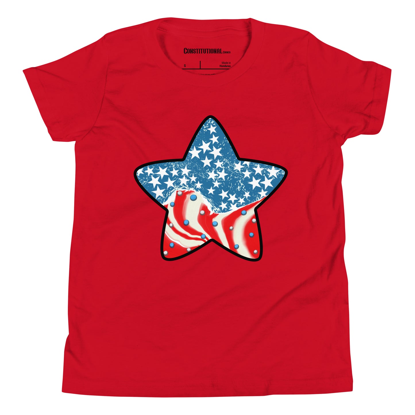 Patriotic T-Shirt for Kids "American Star" TS320030